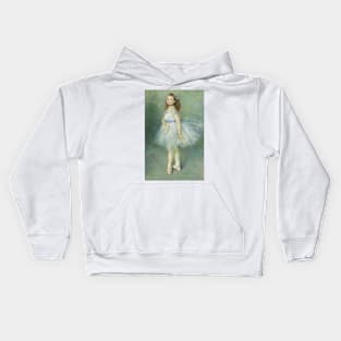 The Dancer by Auguste Renoir Kids Hoodie